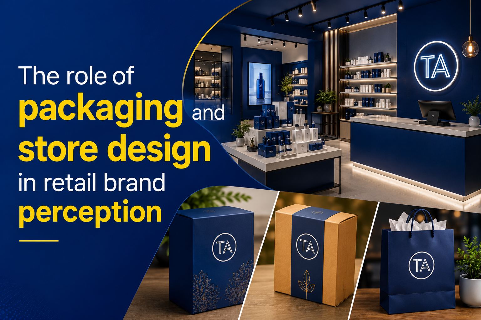 The Role of Packaging and Store Design in Retail Brand Perception