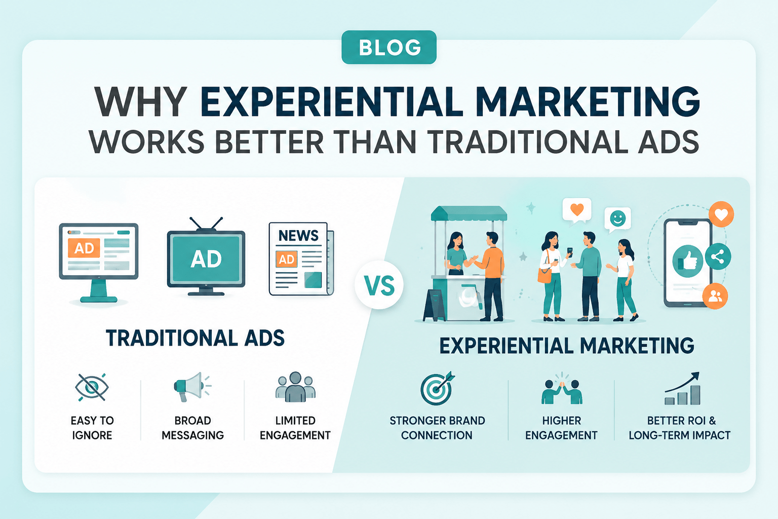 Why Experiential Marketing Works Better Than Traditional Ads?