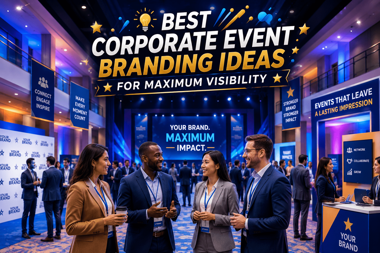 Best Corporate Event Branding Ideas for Maximum Visibility