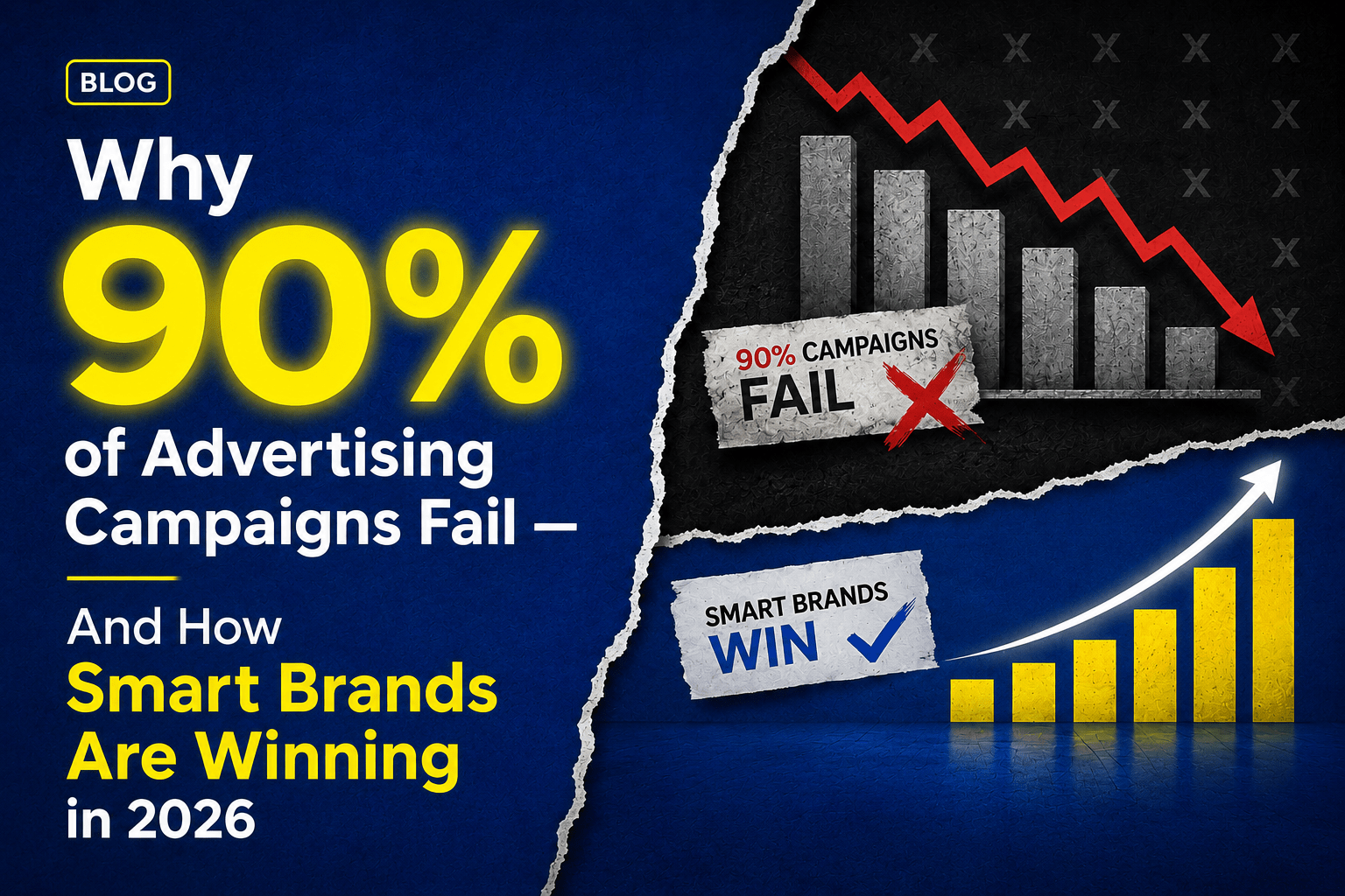Why 90% of Advertising Campaigns Fail — And How Smart Brands Are Winning in 2026